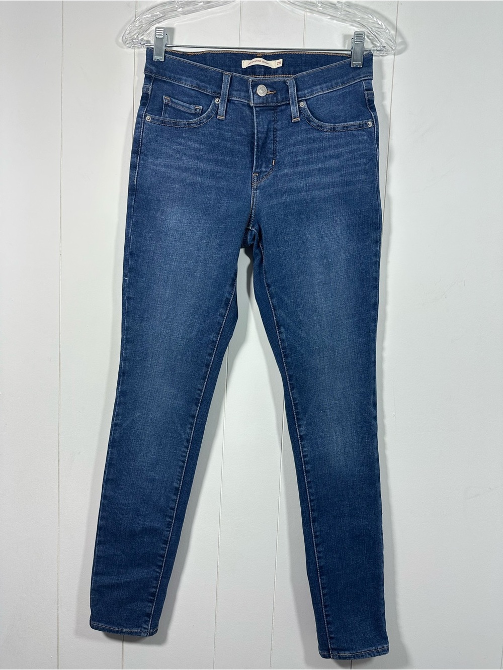 Levis 311 Shaping Skinny Denik Blue Jeans Size 26x30 Women's Stretch Casual